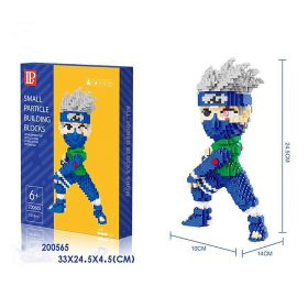 Disney Series Building Blocks Hero Cartoon Character Spider-Man Assembled Decompression Model Ornaments Stitch Assembly Toys (Color: 200565, size: With box)