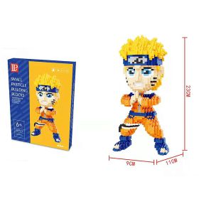 Disney Series Building Blocks Hero Cartoon Character Spider-Man Assembled Decompression Model Ornaments Stitch Assembly Toys (Color: 200577, size: With box)