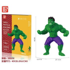 Disney Series Building Blocks Hero Cartoon Character Spider-Man Assembled Decompression Model Ornaments Stitch Assembly Toys (Color: 200554, size: With box)