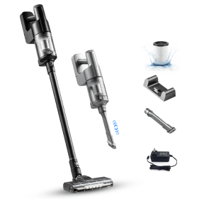 PSQ60 11Kpa Powerful Vacuum Cleaner 150W Wireless Vacuum Standing Vacuum Cordless Handheld Vacuum 2200mAh Battery Life 30 Minutes SUS+HEPA Filter 2-in (PSQ60: PSQ60)