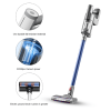 PSQ60 11Kpa Powerful Vacuum Cleaner 150W Wireless Vacuum Standing Vacuum Cordless Handheld Vacuum 2200mAh Battery Life 30 Minutes SUS+HEPA Filter 2-in
