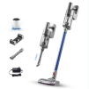 PSQ60 11Kpa Powerful Vacuum Cleaner 150W Wireless Vacuum Standing Vacuum Cordless Handheld Vacuum 2200mAh Battery Life 30 Minutes SUS+HEPA Filter 2-in