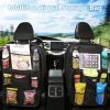 "Premium Car Organizer 2025 – Soft Textured, 6+ Compartments for Travel Essentials – Fits SUVs/Sedans"