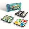 3 In 1 Game Magnetic Travel Chess Game, Foldable Portable Chess Board Game for Kids, Entertaining Road Trip Toys, Travel Games