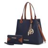 MKF Collection Kearny Women Tote Bag with Wallet by Mia k