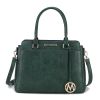 MKF Collection Elodie Triple Compartment Women's Tote Bag by Mia k