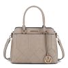MKF Collection Elodie Triple Compartment Women's Tote Bag by Mia k