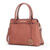 MKF Collection Elodie Triple Compartment Women's Tote Bag by Mia k
