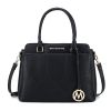 MKF Collection Elodie Triple Compartment Women's Tote Bag by Mia k