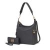 MKF Collection Ophelia Vegan Leather Women Hobo Bag with Wallet by Mia K