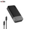 Nobis 20000mAh Portable Charger, 90W PD 3.0 QC Fast Charging Type-C Power Bank Lightweight Slim Travel External Battery Pack With LED Digital Display