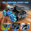 4DRC Y1 RC Crawler Scale Water Bullet Shooting Remote Control Cars,Kids 4WD Battle Stunt Car,All Terrain RC Truck with 360°Rotating