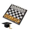 Folding Magnetic Chess Set for Family Travel