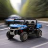 24V Ride On Truck 2 Seater Ride On UTV with 2x200W Motor Ride On Dump Truck with Dump Bed/Shovel Ride On Car with Remote Control Electric Vehicle with
