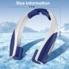Neck Fan, 6 Speeds Adjustable Portable Personal Fan Rechargeable, Faster Cooling Wearable Fan, Ultra Quiet for Home, Office, Travel, Outdoor