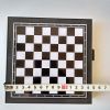 3 In 1 Game Magnetic Travel Chess Game, Foldable Portable Chess Board Game for Kids, Entertaining Road Trip Toys, Travel Games