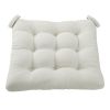 Textured Chair Seat Pad (Chair Cushion) 4-Piece Set, 15.5" x 16"