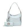 MKF Collection Ophelia Vegan Leather Women Hobo Bag with Wallet by Mia K