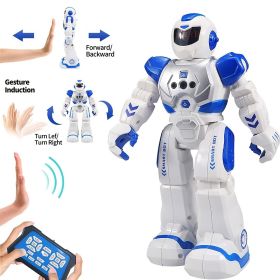 Remote Control Robot; Intelligent Programmable Robot With Infrared Controller Toys; Dancing; Singing; Gesture Sensing Robot Kit For Childrens 6-9 Year (Style: Red Robot)