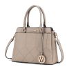 MKF Collection Elodie Triple Compartment Women's Tote Bag by Mia k