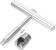 Dent Removal Kit for Car Suction Dent Puller Small Hail Dent Repair Kit Include T Bar Dent Puller and 18 Auto Dent Pulling Tabs