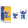 Disney Series Building Blocks Hero Cartoon Character Spider-Man Assembled Decompression Model Ornaments Stitch Assembly Toys