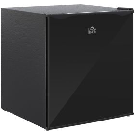 Mini Freezer Countertop, 1.1 Cu.Ft Compact Upright Freezer with Removable Shelves, Reversible Door for Home, Dorm, Apartment and Office, Black (Option: Black-510x465x530 mm)